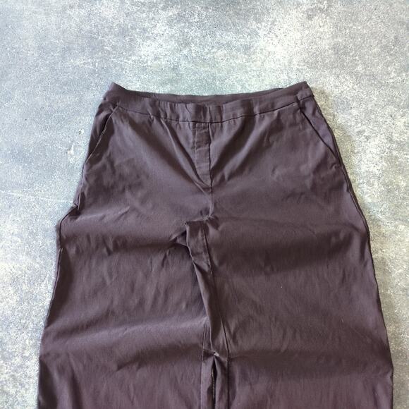 Tribal Wide Leg Pants Womens 16 Brown Rayon Blend Comfortable Stylish - Picture 2 of 8